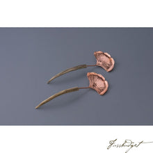 Load image into Gallery viewer, Copper Ginkgo Salad Set-Fussbudget.com