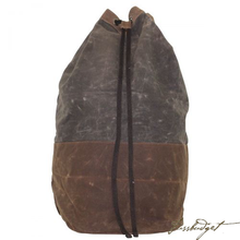 Load image into Gallery viewer, Monogrammed Waxed Laundry/Duffel
