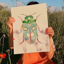 Load image into Gallery viewer, Beetle No. 16: Unframed / 11 x 14