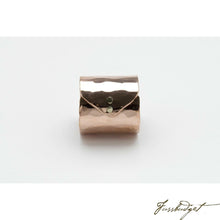 Load image into Gallery viewer, Copper Folded Envelope Napkin Ring