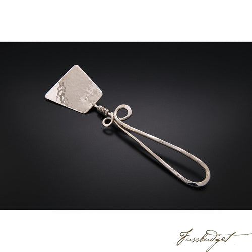 Hand Crafted Silver Pastry Server-Fussbudget.com
