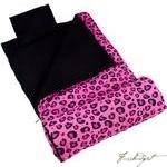 Pink Leopard Original Sleeping Bag-Fussbudget.com