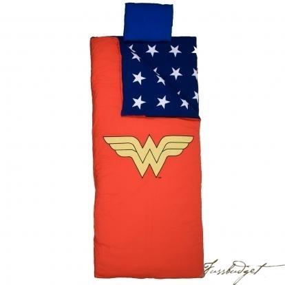 Wonder Woman Sleeping Bag-Fussbudget.com