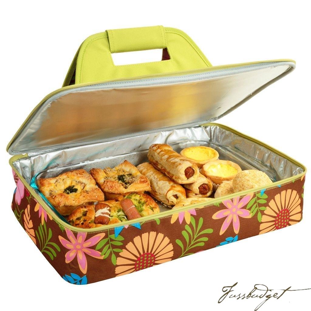 Insulated Casserole Carrier -Floral