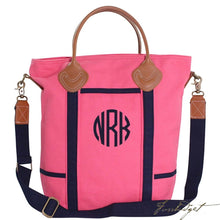 Load image into Gallery viewer, Monogrammed Flight Travel Bag