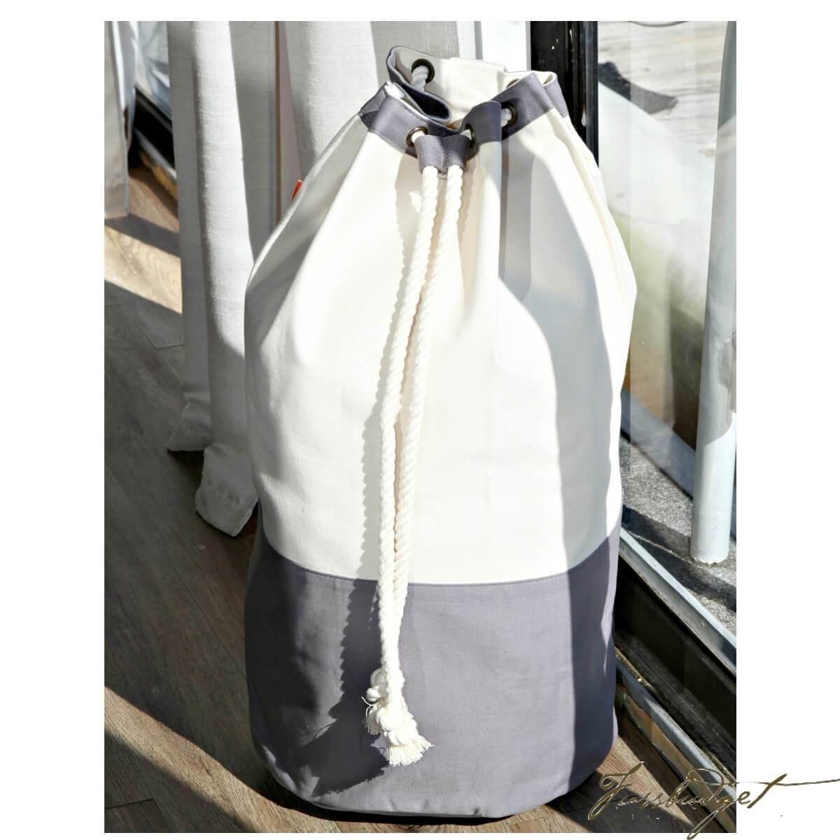 Collegiate Natural Cotton Laundry Bags