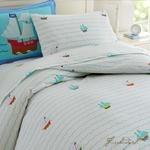 Olive Kids Pirates Twin Duvet Cover-Fussbudget.com