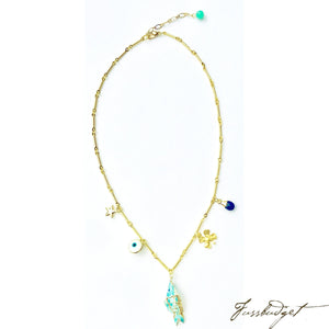 Gabby Charm Necklace-Fussbudget.com