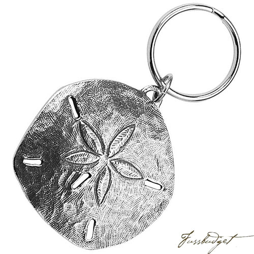 SAND DOLLAR KEY RING