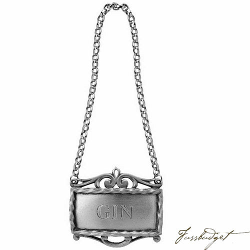 DECANTER LABEL- GIN
