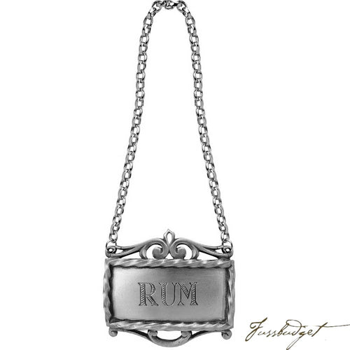 DECANTER LABEL - RUM