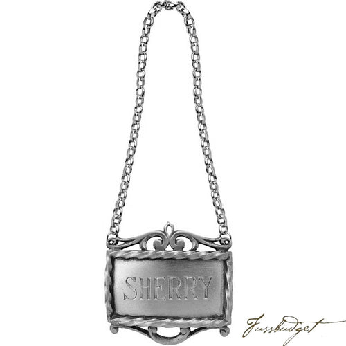 DECANTER LABEL- SHERRY