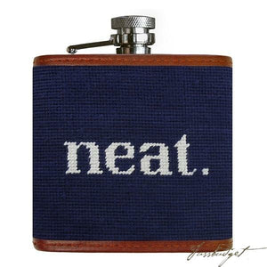 Neat Needlepoint Flask
