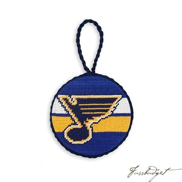 St. Louis Blues Needlepoint Ornament