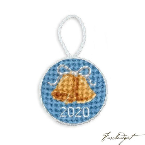 Wedding Bells 2020 Needlepoint Ornament