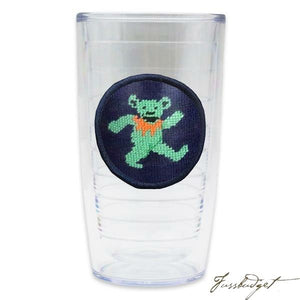 Dancing Bear Needlepoint Tervis Tumbler