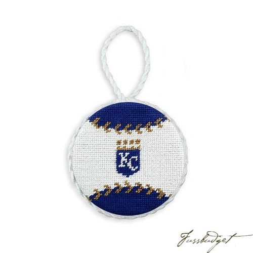 Kansas City Royals Needlepoint Ornament