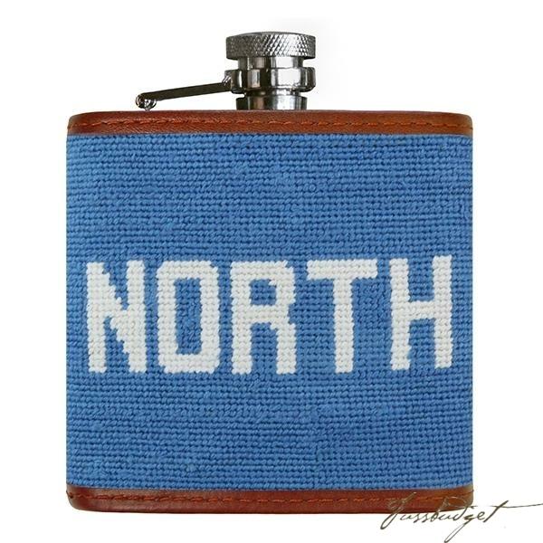 North Needlepoint Flask