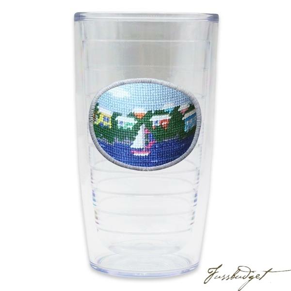 Island Time Needlepoint Tervis Tumbler