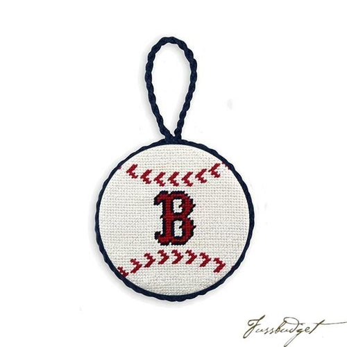 Boston Red Sox Needlepoint Ornament