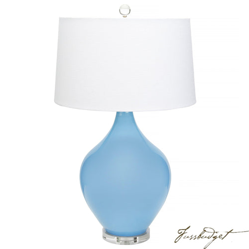 Poppy Table Lamp - Light Blue-Fussbudget.com