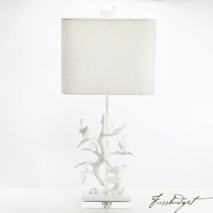 Bird on Branch Table Lamp-Fussbudget.com