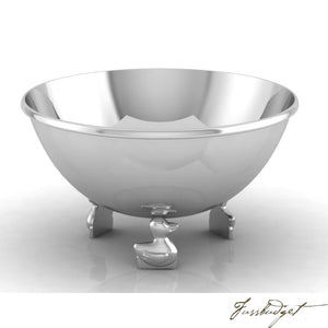Duck Sterling Silver Baby Bowl-Fussbudget.com