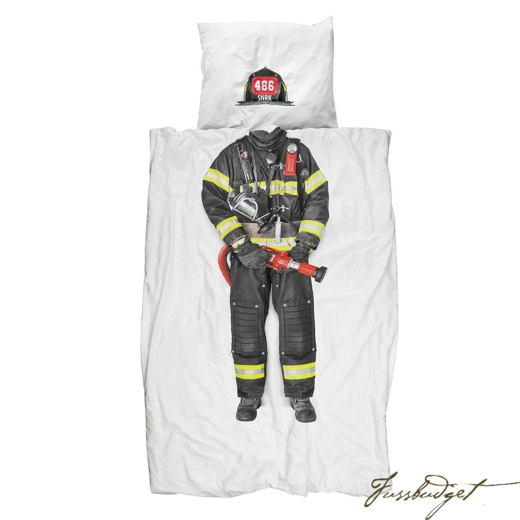 Firefighter Duvet Cover Set
