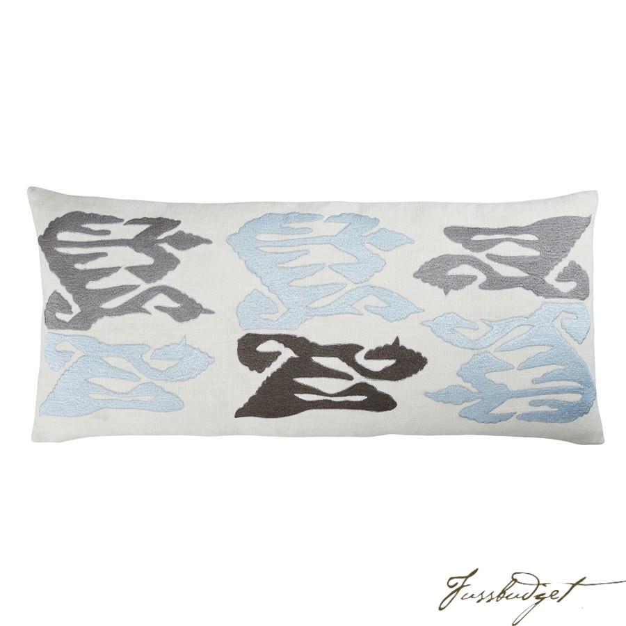 Grayson Pillow - Pale Blue-Fussbudget.com