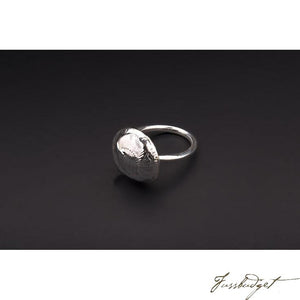 Hand Made and Crafted Sterling Silver Baby Rattle-Fussbudget.com