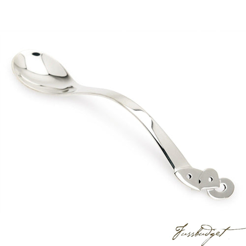 Sterling Silver ABC Baby Spoon-Fussbudget.com