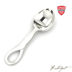 Sterling Silver Sophie Feeding Spoon-Fussbudget.com