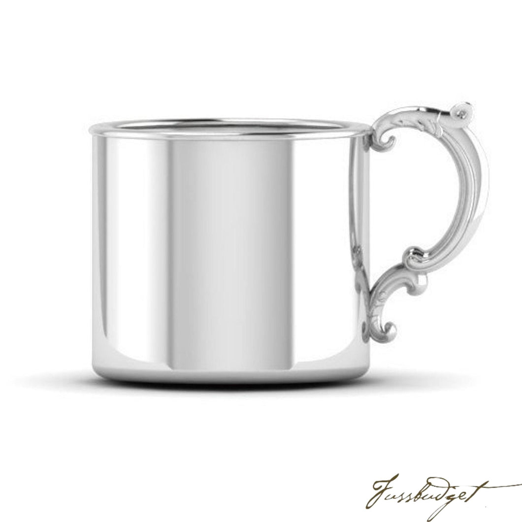 Sterling Silver Classic Victorian Handle Cup-Fussbudget.com