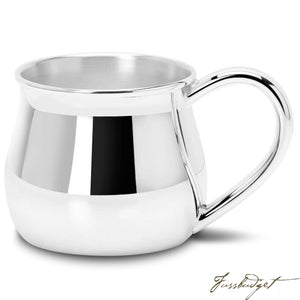 Classic Bulge Silver Plated Baby Cup-Fussbudget.com