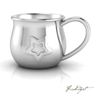 Star Silver Plate Baby Cup