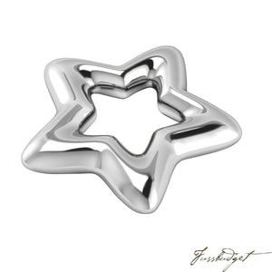 Baby Silver Plated Star Rattle