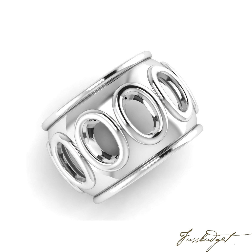 Sterling Silver Astor Napkin Ring- Set of 2-Fussbudget.com