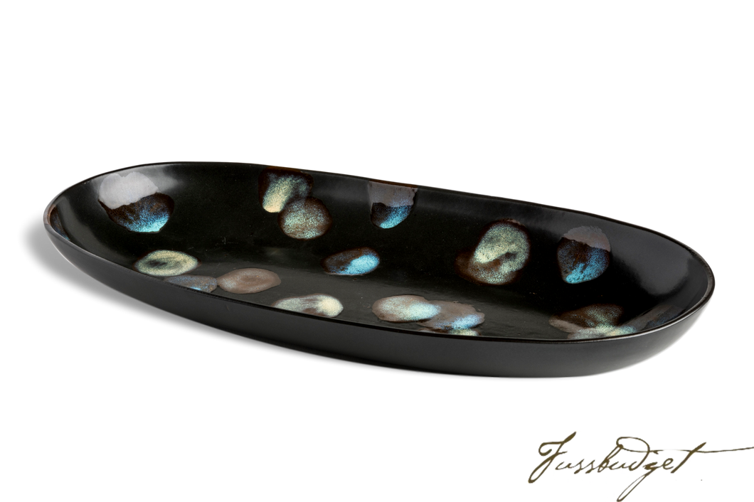 Dappled Large Oval Platter