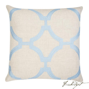 Reynolds Pillow - Powder Blue-Fussbudget.com