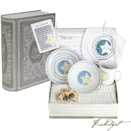 CUP,PLATE,BWL,BIB,TEETHER-STAR