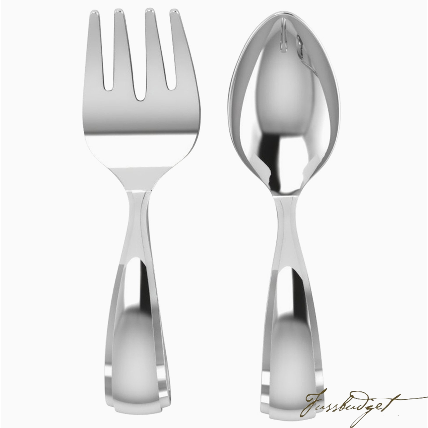 thumbnail image 2 of 925 Sterling Silver Mini Spoon Set Of 2 – Small Baby Spoon / Sugar & Salt Spoon 2 of 5