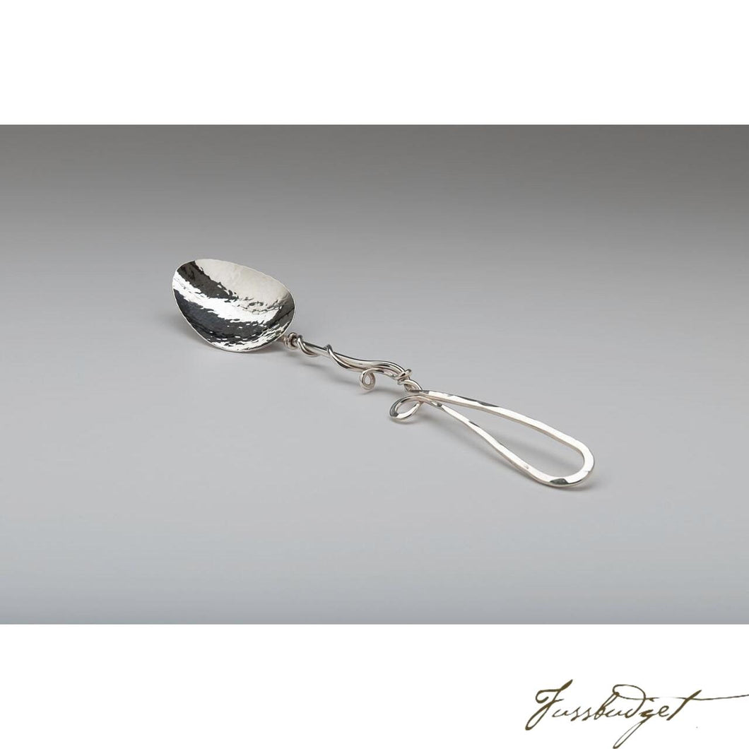 Silver Small Serving Spoon-Fussbudget.com