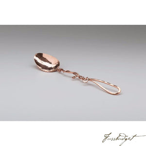 Copper Small Serving Spoon-Fussbudget.com