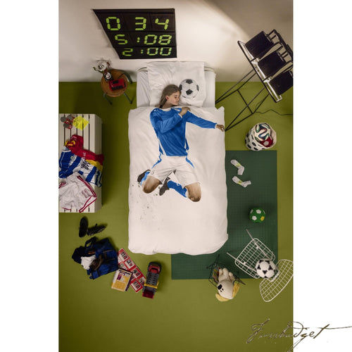 Soccer Player Duvet Cover Set - Free Shipping-Fussbudget.com
