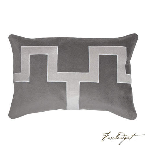 Weston Pillow - Gray-Fussbudget.com