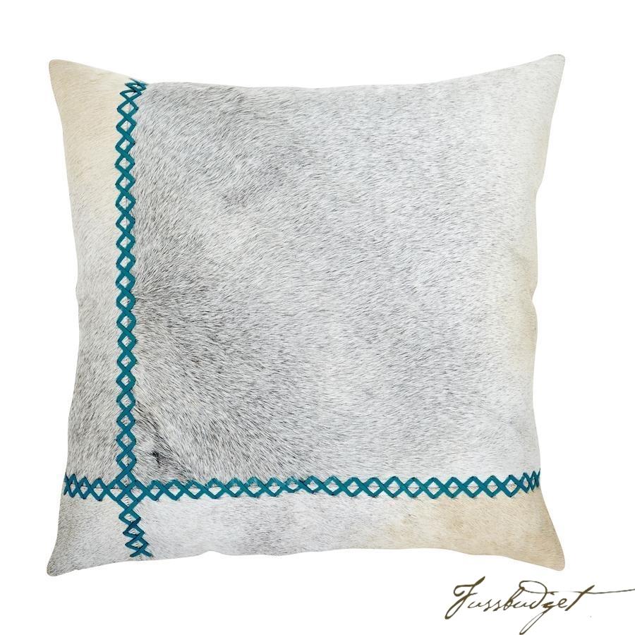 Windsor Pillow - Turquoise-Fussbudget.com