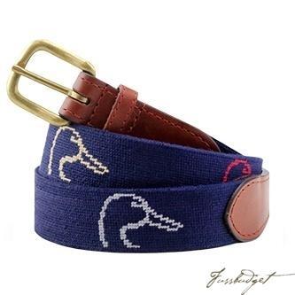 Ducks Unlimited Needlepoint Belt