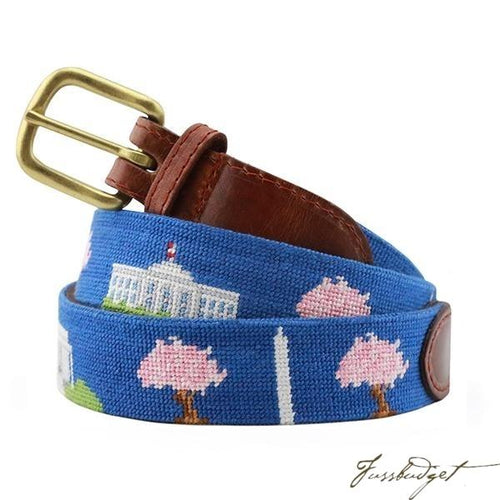 DC Monuments Needlepoint Belt