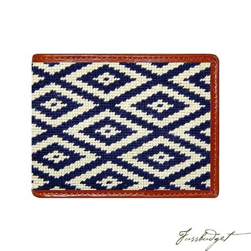 Gaucho Mini Needlepoint Bi-Fold Wallet