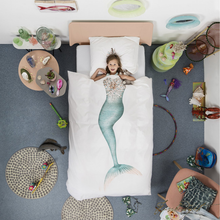 Load image into Gallery viewer, Mermaid Duvet Cover Set - Free Shipping-Fussbudget.com